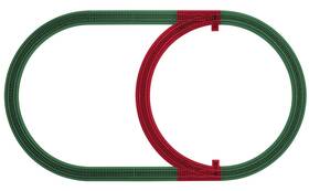 649890 Lionel Llc American Flyer Electric S-gauge Track Inner Passing Loop Add-on P