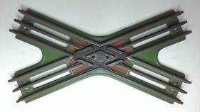 Ac082 Lionel O20x Pre-war O Gauge 020x Crossing Track 45 Degree - Green