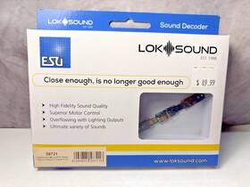 Lok Sound 58721 Esu Loksound 5 Micro Dcc Direct Decoder - N Scale New Rk 23
