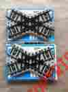 Lot-5e Tracks Marklin Ho Crossings M 5211 News Back Silver Obnc