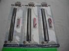44897 Lot Of 3 Bachmann 10inch Straight Terminal E-z Track Gray Silver N Scale