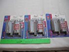 433-21347 Lot Of 3 Life-like 3inch Straight Track Power-loc Nickel Silver Ho Scale