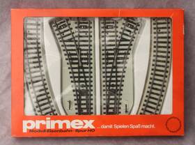 M Rklin 006644050339 Primex Ho Track Switch Left / Right And Curved 5033