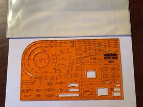 0212 M Rklin Marklin Mini Club K Track Planning Stencil