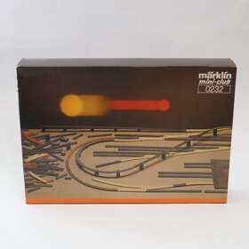 0232 M Rklin New Marklin Mini Club Plastic Train Tracks Set Z Scale 1 2 - Usa