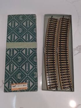 3900bsa M Rklin Marklin 2 Pcs Scale Model Straight Contact Track Excellent Cond Orig Box