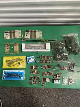 47005 M Rklin Kibri And Ho Track Lot Assorted Railroad Tracks