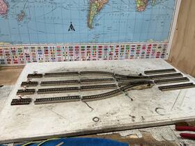 M Rklin 5118/5119/5601/5106/7190 Marklin Track - Set H0 Scale End Station Loading Area