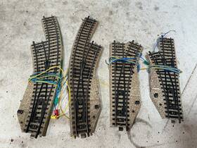 5137 M Rklin 5140/5202/5137 Marklin Metal Switch Track Lot H0 Scale 5140 / 5202