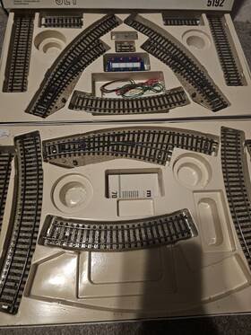 5192-t1 M Rklin Marklin Ho Model Train Track Double Set #5192 T1 Vintage German