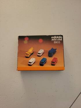 8903 M Rklin Mini-club Z Scale Commercial Vehicles Vintage New Sealed