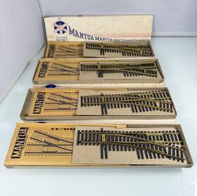 Mantua 760/762 4pc Lot No. 3 Right Hand Switch Track #760/762 Vintage Nos With Box