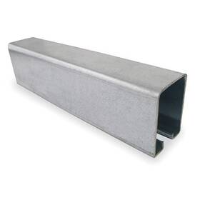 4pe53 Manufacturer Varies Steel Track 8 Ft L 1 3/4 W 2 1/4 In H 450 Lb Weight