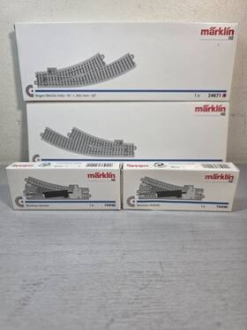Marklin 24671 24672 74490 2 Pr. And 24672turnouts No. Turnout Mechanisms Nib