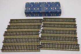 3601d1 Marklin Ho Scale Vintage Straight Track Box Of 10 Ln/box