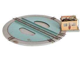 410m Marklin Ho Vintage Electric Turntable With Six Tracks