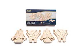 Maxim Enterprise 647069509213 Inc. Short Curved Switch Track Wooden Train Tracks With Thomas And Friends