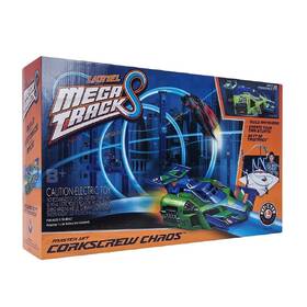 720004 Mega Lionel Train Track Customizable Race Corkscrew Chaos Red New In Box