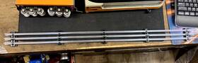 279-3465 Menards 24 - O Gauge 30 Inch Tubular Straight Track Section Ry