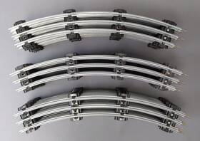 279-3469 Menards O36 Curved Track Sections 21 Ex