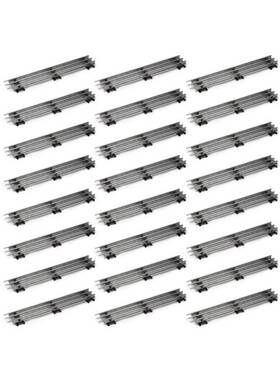 2793464 Menards Case Of 24 Ftoft Gauge 10 Inch Straight Track Section Tubular 3 Rail New