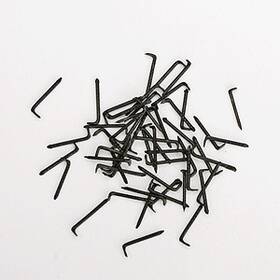Micro Engineering 255-30106 Blackened Metal Spikes Small 1/4in Long Pkg 1 000 Appr 30-106