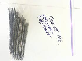 Micro Engineering 42-108 N Scale Code 55. #6 Turnouts 4 Lh And 7 Rh. Used
