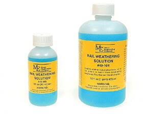Micro Engineering 49-103 Rail Weathering Solution 4 Oz 118ml