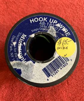48-1183-01 Miniatronics 48-183-01 1 Rolls Green Hook Up Wire