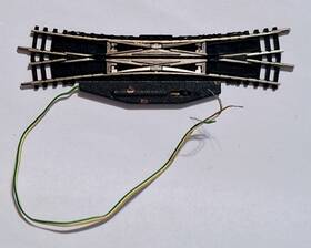 14960 Minitrix 14690 Trix N 15 Electric Double-slip Switch Turnout Nickel Silver Rail