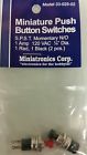 Mnt3302502 Miniatronics Spst Momentary Push Button