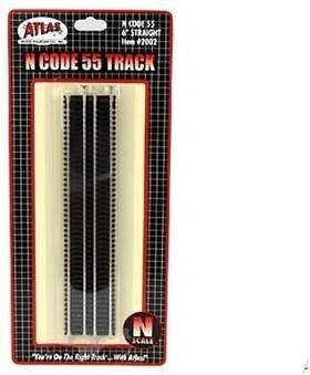Model 313054247209 N Code 55 Nickel Silver 6 Inch Straight Track Trains