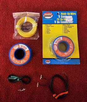 Model Power 037135023017 Hook Up Wire And N Scale Track Connection Assemblies Nos