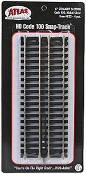 150-822 Model Railroad Ho Code 100 6 Inch Straight 4