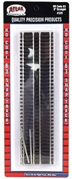 Model Railroad 313097615645 Ho Code 83 9 Inch Straight 6