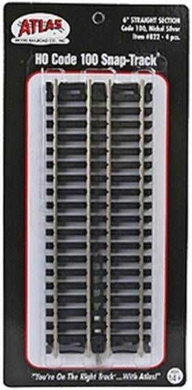 Model Railroad 445029424452 Ho Code 100 6 Inch Straight 4
