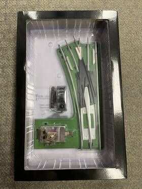 10-99075 Mth Standard Gauge Tinplate Switch 72 Inch Left Hand Nib