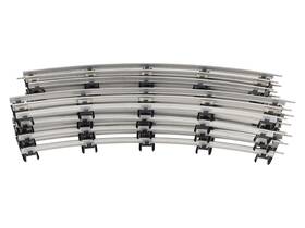10-99093 Mth Standard Gauge Tinplate 42 Inch Diam. Curved Track Sections 8 Ex