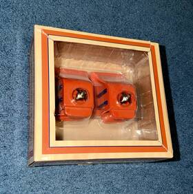 Mth 11-99030 Lionel Standard Gauge Track Bumpers Orange With Blue Stripes / #11-99030