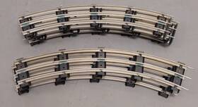 11-99093 Mth Standard Gauge Tinplate 42 Inch Curve Track 8 Ex