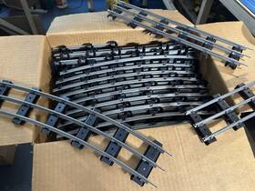 11-99094 Mth Standard Gauge Tinplate Tubular 72 Inch 16 Curved 6 Straight 15 2 7.5