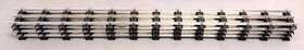11-99098 Mth Standard Gauge Tinplate 36 Inch Long Straight Track Sections 4 Ex