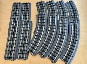 30-4000 Mth Real Trax O Gauge Oval Track Set- 12 Pieces