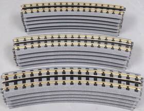 40-1054x Mth Realtrax O54 Curved Track Sections 16 Ex