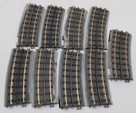 40-1057-2 Mth Realtrax O-54 Half Curve Track 9 Ex