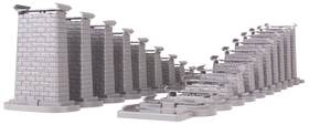 40-1113 Mth 40-1145 Trains Realtrax/fastrack Graduated Trestle Replaces