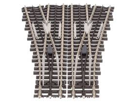 45-1051 Mth 45-1051/45-1051 Scaletrax Nickel Silver #4 Lh And Rh Switches Pair Ex