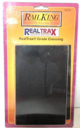 40-1009 Mth 658081081731 Trains Rail King Real Trax Grade Crossing O Gauge New