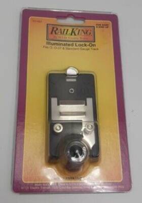 Mt-1021 Mth O/o-27 And Standard Gauge Track Illuminated Lock-on