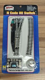 Atl2701 N Scale Atlas 2701 Code 80 Remote Right Hand Turnout Switch Snap-track